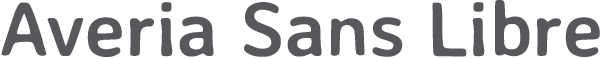 p2_12 Averia Sans Libre Font